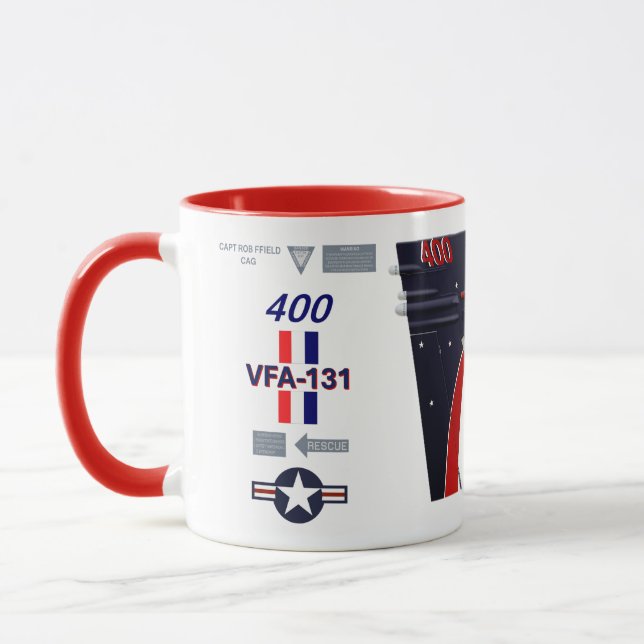 Caneca Café Cup VFA- 131 WILDCATS 400 AG (Esquerda)