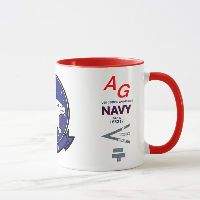 Caneca Café Cup VFA- 131 WILDCATS 400 AG (Direita)
