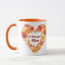 Caneca Café da Mãe Mug Eu Te Amo Mamãe Dom Mug