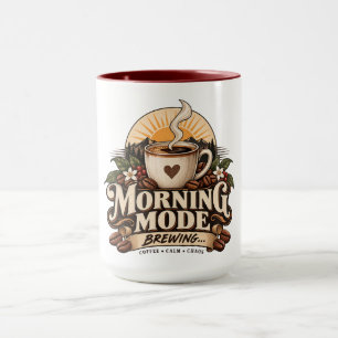 Caneca Café da Manhã Modo de Preparo Amante de Café Vinta
