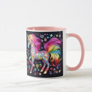 Caneca Café da Rainha Gem Unicorn/Tea Mug