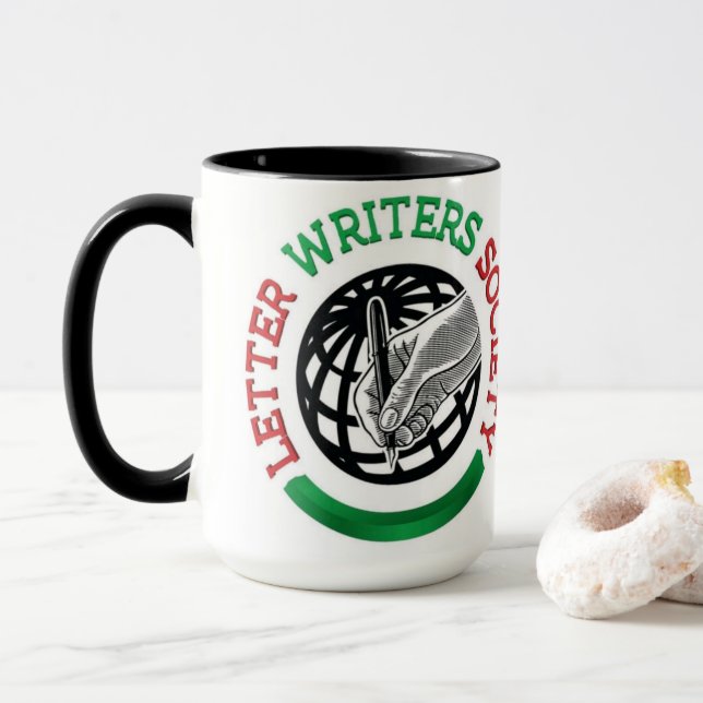 Caneca Café da Sociedade Escritora de Letras / Tea Mug (Com Donut)