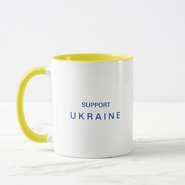 Caneca Café de Apoio à Ucrânia (Esquerda)