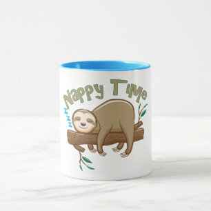 Caneca Café de Bicho-Preguiça Bebê 