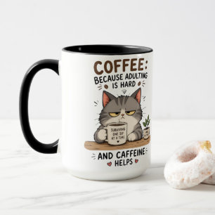 Caneca Café de gato