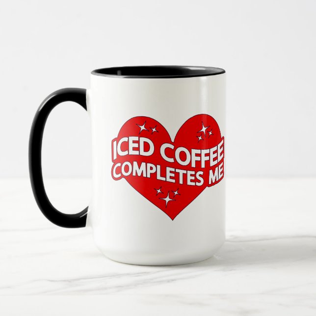 Caneca Café de Gelo Completa-Me (Esquerda)