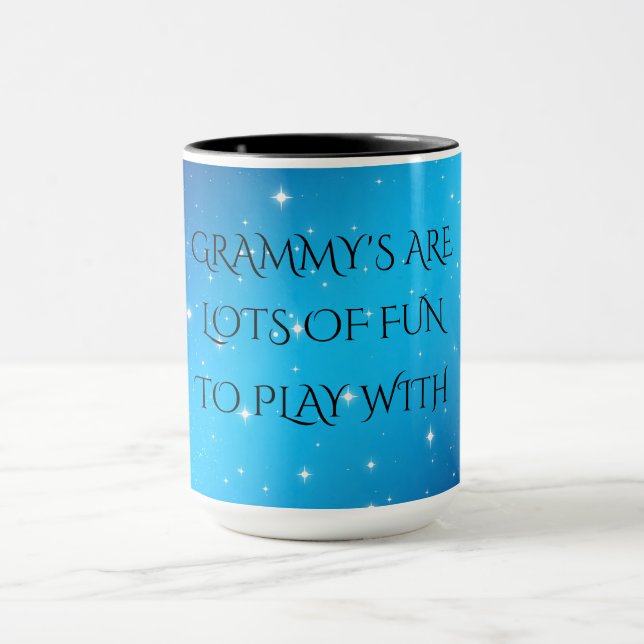 CANECA CAFÉ DE "GRAMMY" OU TEA MUG. (Centro)
