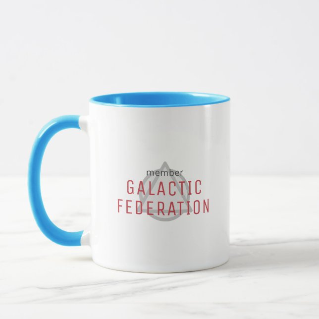 Caneca Café de Membro da Federação Galáctica (Esquerda)