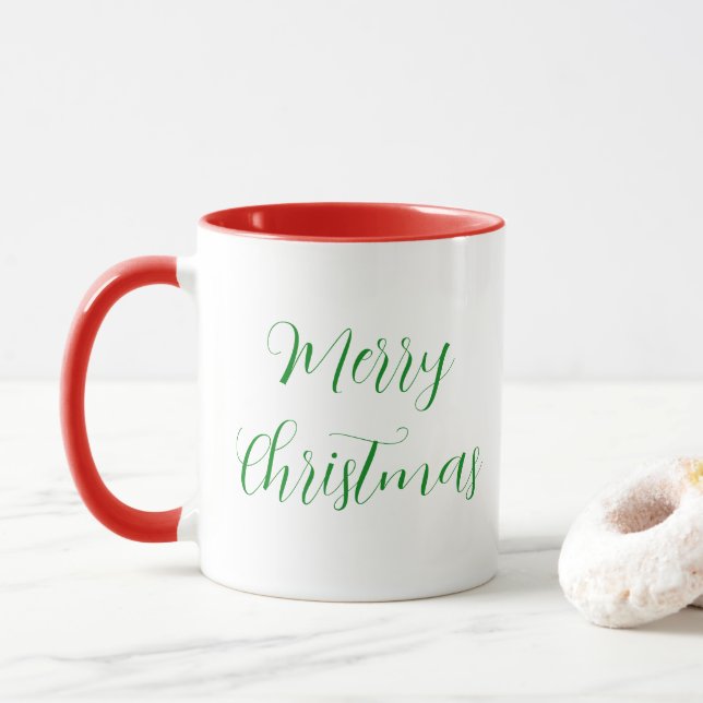 Caneca Café de Natal (Com Donut)