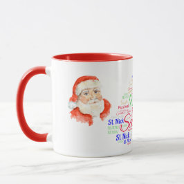 Caneca Café de Natal do Papai Noel