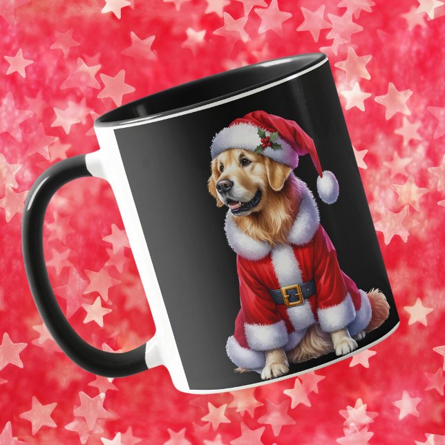 Caneca Café de Natal para ouro (Criador carregado)