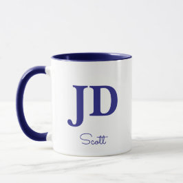 Caneca Café de Nome Personalizado para Graduação JD do Ad