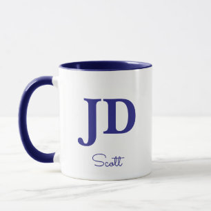 Caneca Café de Nome Personalizado para Graduação JD do Ad