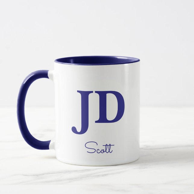 Caneca Café de Nome Personalizado para Graduação JD do Ad (Esquerda)