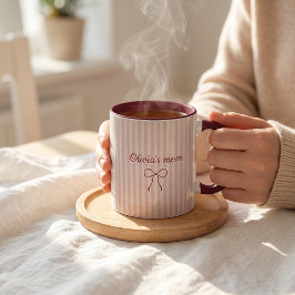 Caneca Café de Presente para Nova Mãe e Pai com Nome Pers