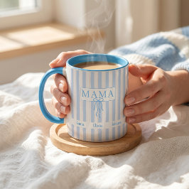 Caneca Café de Presente para Nova Mãe e Pai com Nome Pers
