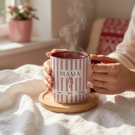 Caneca Café de Presente para Nova Mamãe e Papai com Nome 