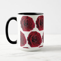 Café De rosa vermelha / Chá Mug Para Ela