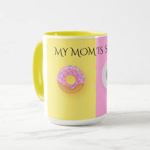 CANECA CAFÉ "DIA DE AS MÃES FELIZ" OU TEA MUG.