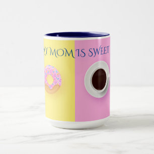 CANECA CAFÉ "DIA DE AS MÃES FELIZ" OU TEA MUG.