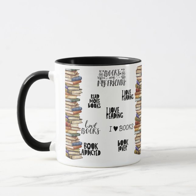 Caneca Café do Book Lover (Esquerda)