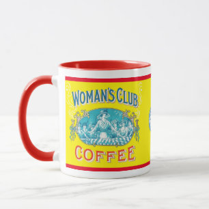 Caneca Café do Clube das Mulheres