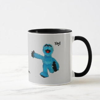 Caneca Café do monstro…, café…, café. , Yay!