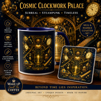 Caneca Café do Palácio Cósmo-Cronométrico