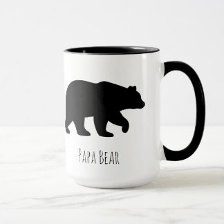 Caneca Café do Papai Urso Personalizado