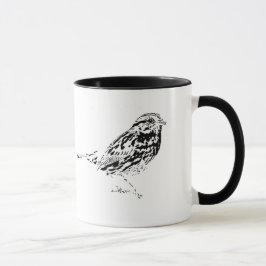 Caneca Café do pardal de canção