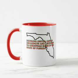 Caneca Café, Donuts e Música de Natal na Flórida 