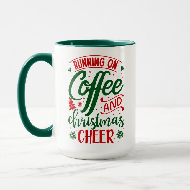 Caneca Café e Alegria de Natal (Esquerda)