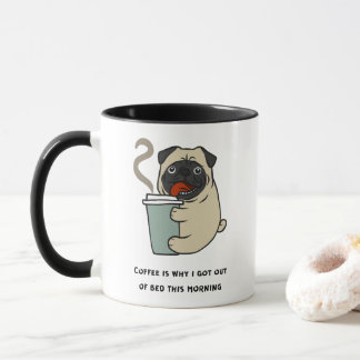 Caneca Café é por isso que saí da cama