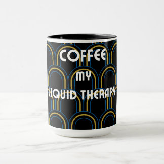 Caneca Café é Terapia Líquida | Mug de café na moda
