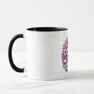 Caneca Café Em Código - Pixel Retro Art Mug