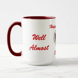 Caneca Café engraçado e Namorados de coração