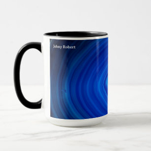 Caneca Café Estético Fatia de Ágata Geodo Boho