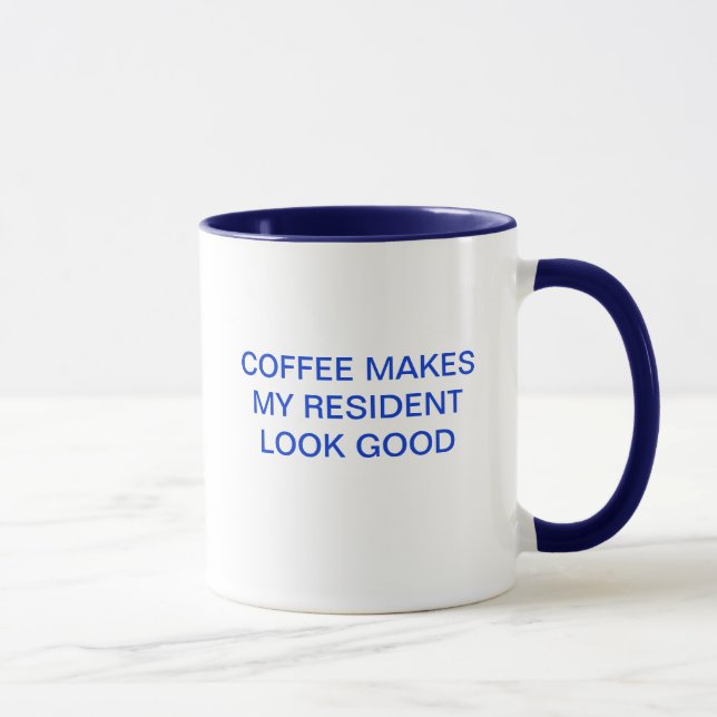 CANECA CAFÉ FAZ MEU RESIDENTE PARECER BOM (Direita)