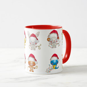 Caneca Café Feriado Feriado de Natal Fresco Feriado de N