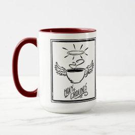 Caneca CAFÉ HOLY GROUNDS de Jeff Willis Art