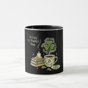 Caneca Café Irlandês Aconchegante do Dia de São Patrício