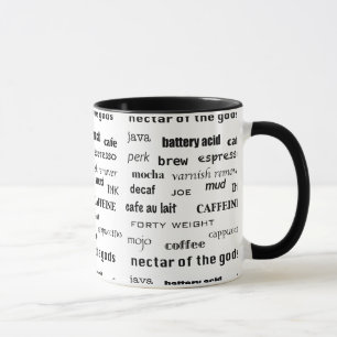 Caneca Café Java Joe Mud Café Breve Dinta Decaf Lover mug