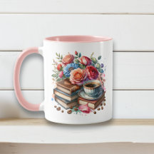 Café, Livros e Flores
