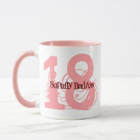 Café Mug com 18 anos de idade personalizável