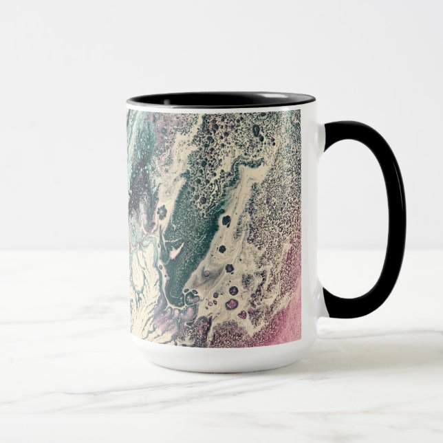 Caneca Café Mug com Johnson Abstrato (Direita)