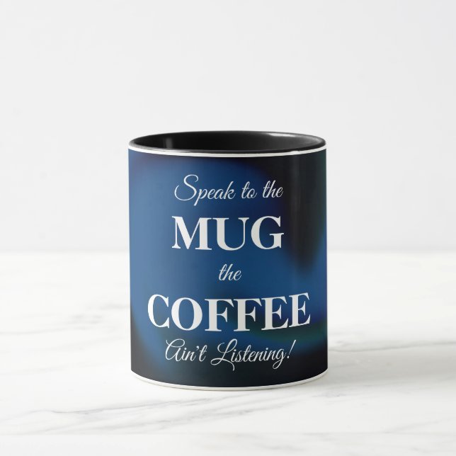 Caneca Café Mug com Mensagem Engraçada (Centro)