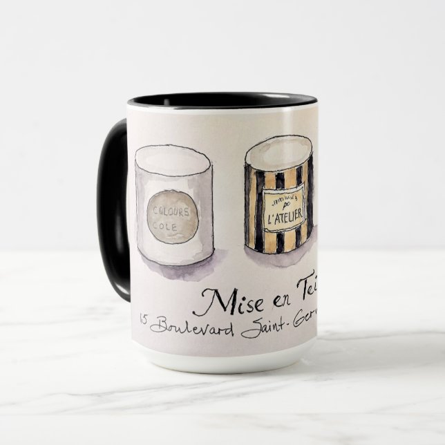Caneca Café Mug, Compro Paris Paint (Frente Esquerda)