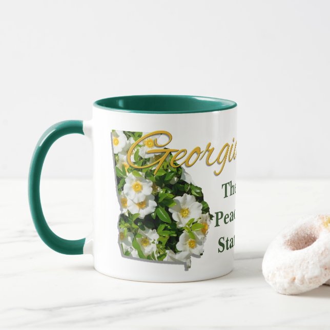 Caneca Café Mug - GEÓRGIA (Com Donut)