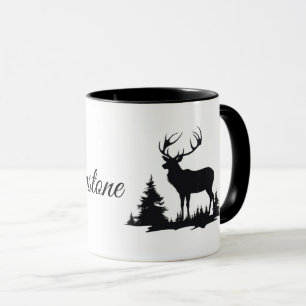 Caneca Café Mug-Yellowstone Elk