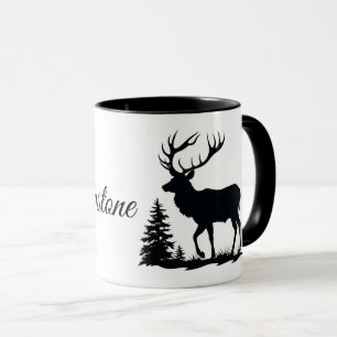 Caneca Café Mug-Yellowstone Elk